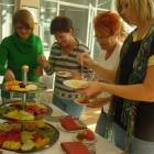 Na spotkaniu zapewniono catering, a także obiad w restauracji oraz grill na świeżym...