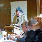 Najwięcej pytań do władz gminy miał radny Gołuński /fot. BG