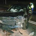 Borkowo. 18 września, zderzenie mercedesa ze skodą /fot. nadesłane/KPPSP Kartuzy