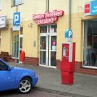 Parkometr przed Centrum Handlowym Kaszebe