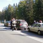 Karambol w Egiertowie /fot. nadesłane/KPPSP Kartuzy