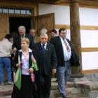 Andrzej Lepper zwiedza CEiPR