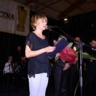 Beata Stoppa prowadząca zespół Rapsodia /fot. Longina Templin
