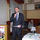 Wojciech Kankowski przedstawiał kandydatów na radnych /fot. Longina Templin