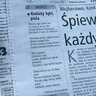 Wiersz autorstwa Tomasza Grzmocińskiego opublikowany w Dzienniku Bałtyckim