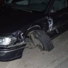 Sprawca wypadku najpier zahaczył o opla omegę /fot. BG