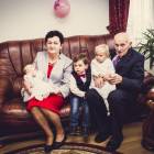 Babcia Irena i Dziadek Leon Szulc z Sierakowic /fot. nadesłane