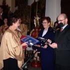 Dyplom uznania dla Hildegardy Myszk /fot. Longina Templin