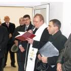 Poświęcenia obiektu dokonał ks. Piotr Grabowski, proboszcz parafii w Miechucinie /fot. DWK
