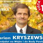 Marian Kryszewski - kandydat na Wójta Gminy Somonino oraz do Rady Powiatu Kartuskiego,...