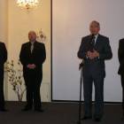 Od lewej: Krystian Pander, Dariusz Szabucki, Henryk Wojciechowski i Bronisław Kaszuba...