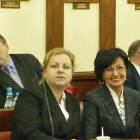 Danuta Rek (z prawej) w czasie obrad sejmiku wojewódzkiego /fot. nadesłane