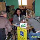 Przedstawiciele ZUS chętnie odpowiadali na pytania dotyczące rent socjalnych  /fot....