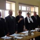 Radna Renata Stubińska - Nalewajek składa ślubowanie /fot. Longina Templin