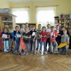 Klasa Ia z wychowawczynią Marzeną Górską /fot. Longina Templin