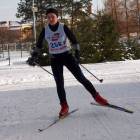 Kamila Kiedrowska na trasie biegu na 3000 m stylem klasycznym  /fot. nadesłane/J.Meissner