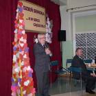 Życzenia składał burmistrz Jerzy Żurawicz /fot. Longina Templin