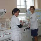 Oddziałowa Hanna Baranowska (z prawej) i pięlegniarka Alicja Stolc (z lewej) /fot. DWK