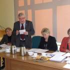 Na interpelacje odpowiadał burmistrz Jerzy Żurawicz /fot. Longina Templin