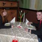 Monika i Mateusz na romantycznej kolacji w Restauracji IMAGE /fot. DWK