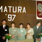 Matura 1997 r. /fot. nadesłane/archiwum szkoły