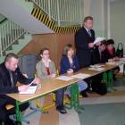 Adam Okrój przedstawiał planowane inwestycje w sołectwie /fot. Longina Templin
