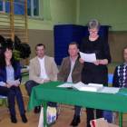 Sołtys Elżbieta Klinkosz składała sprawozdanie z minionej kadencji /fot. Longina Templin