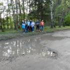 Sołtys, Rada Sołecka i panie z KGW z Warzenka /fot. Longina Templin