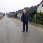 Ta część drogi została już wyłożona płytami /fot. Longina Templin