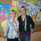 Od lewej: Elżbieta Ostaszewska i Barbara Bulczak, opiekunki projektu 