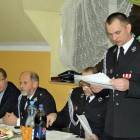 Prezes Marcin Littwin przedstawia sprawozdanie /fot. nadesłane/Beata Krauza