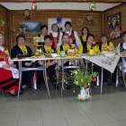 Panie z KGW w Łapinie na przedświątecznym spotkaniu w świetlicy /fot. Longina Templin