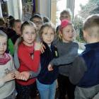 Przerwy uczniowie spędzają na korytarzu /fot. Longina Templin