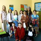 Klaudia Kamińska ze swoją grupą