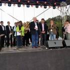 Burmistrz Jerzy Żurawicz przywitał mieszkańców, zapraszając jednocześnie do wspólnej...