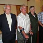 Od lewej: Leonard Aszyk, Ryszard Zabrocki, Franciszek Skrzypkowski i Stanisław Bielicki...