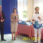 Dyrektor oddziału banku PKO w Kartuzach Romuald Zwara. /fot. nadesłane/Beata Ludwichowska