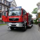 Nowy samochód ratowniczo-gasniczy MAN TGM 18.340 4X4 /fot. Tomasz Puzdrowski