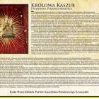 Tablica przed sianowskim Sanktuarium /fot. nadesłane
