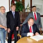 Do podpisania umowy doszło w Schlangen /fot. nadesłane/UG Stężyca