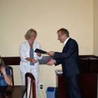 W imieniu Karoliny Ulenberg stypendium odebrała mama Halina /fot. Longina Templin