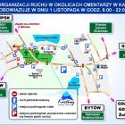 Organizacja ruchu w Kartuzach /fot. nadesłane