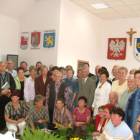 Wspólne zdjęcie uczestników konkursu, jego organizatorów i gości.