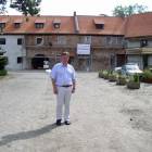 Plac wokół figurki św. Norberta zostanie wyłożony granitem /fot. Longina Templin