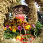 Zwycięski wieniec sołectwa Brodnica Górna /fot. nadesłane