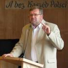 Za protestującymi Prokowianami opowiedział się m.in. radny Mieczysław Gołuński /fot. BG