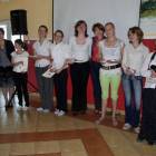 Uczestniczki projektu z dyr. Jolantą Tersą i Elżbietą Roszkowską  /fot. Longina Templin
