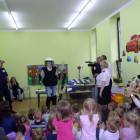 W szturmowy strój przebrała się nauczycielka Alina Brzeska - Czuba /fot. Longina Templin