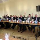 Radni jednogośnie podjęli uchwałę o podatkach na 2012 rok /fot. Longina Templin