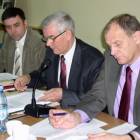 Od lewej: Witold Szmidtke, Albin Bychowski i Wojciech Kankowski optowali za realizacją...